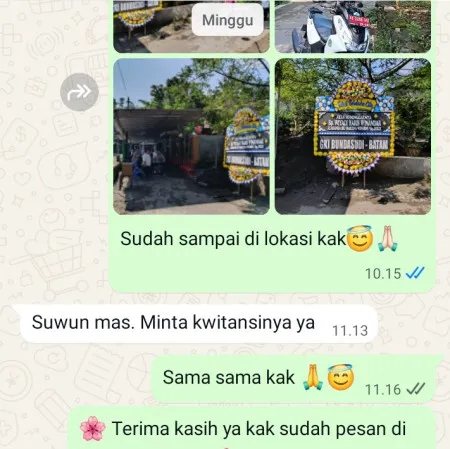 Pengiriman Papan Bunga Duka Keyongan Gabus